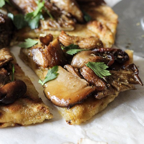 Chanterelle Mushroom Pizza Recipe