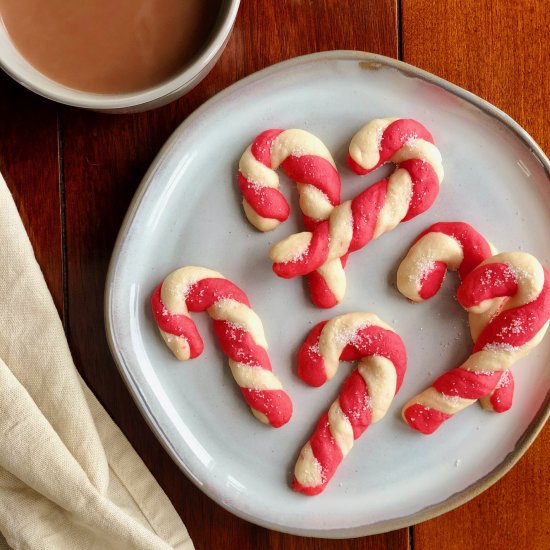 Candy Cane Cookies