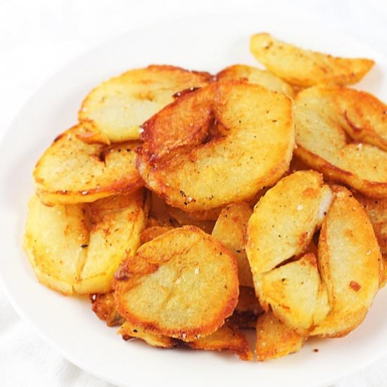 leftover baked potato home fries