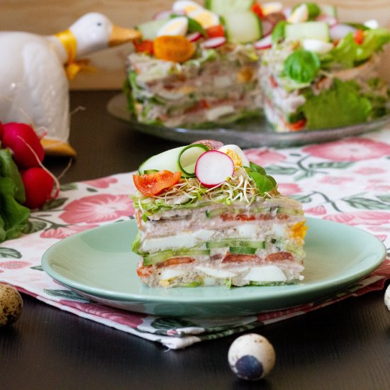 Vegetable cake