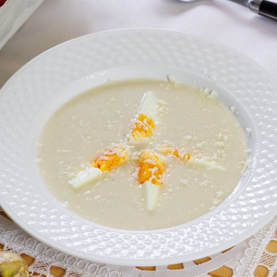 Horseradish soup