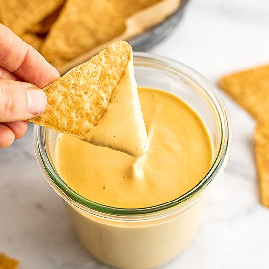 Easy Vegan Nacho Cheese Sauce