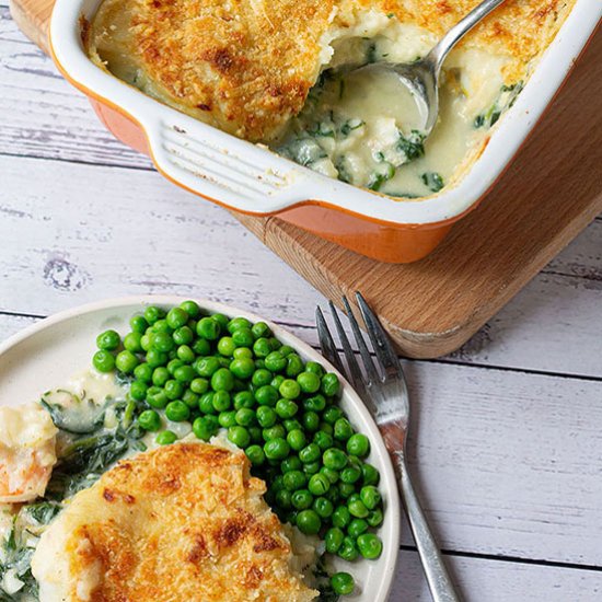 Easy Creamy Fish Pie