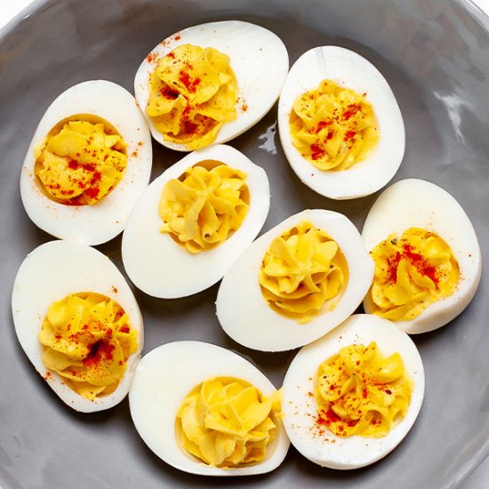 Easy-Peel Instant Pot Deviled Eggs