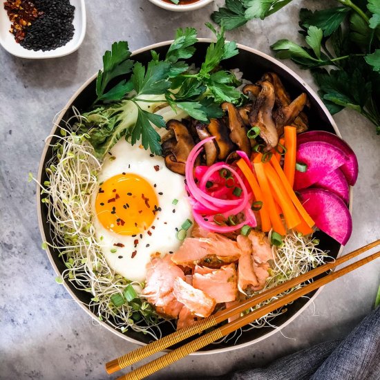 Bibimbap – Korean Rice Bowl