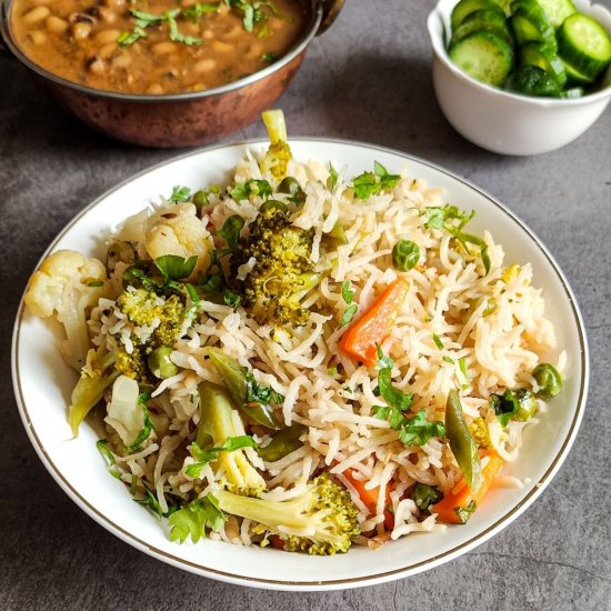 Vegetable rice