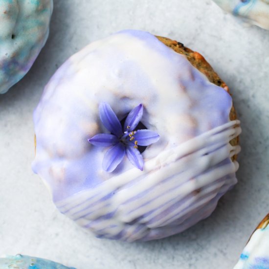 Blueberry Protein Donuts