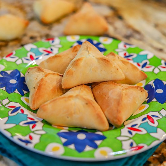 Spinach and Cheese Fatayer