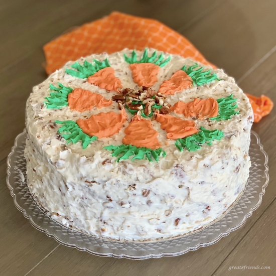 Best Carrot Cake with Pineapple