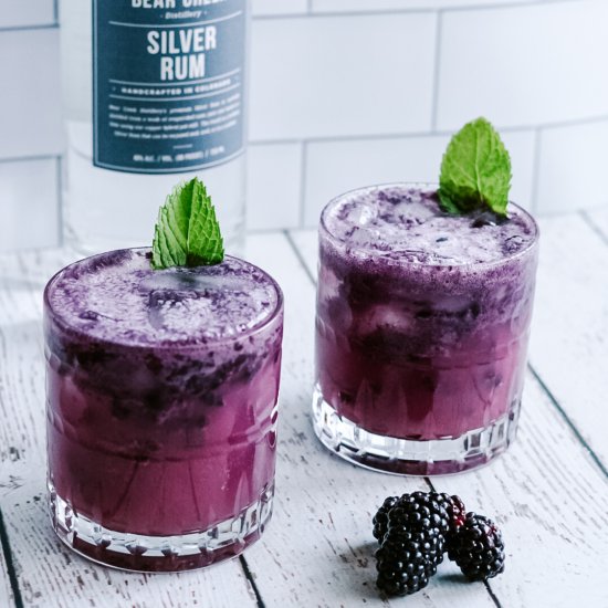 Coconut Blackberry Mojito