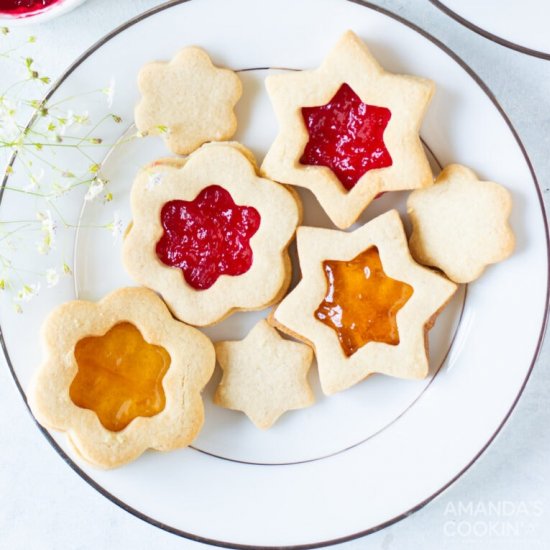 Linzer Cookies