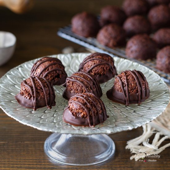 Chocolate Coconut Macaroons