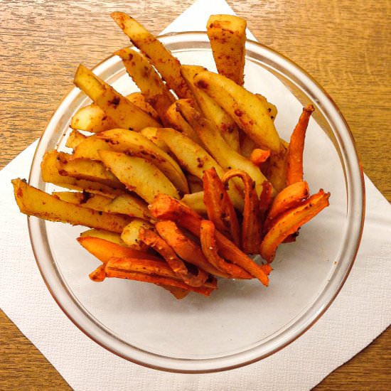 Easy Baked French Fries (Oil-Free!)