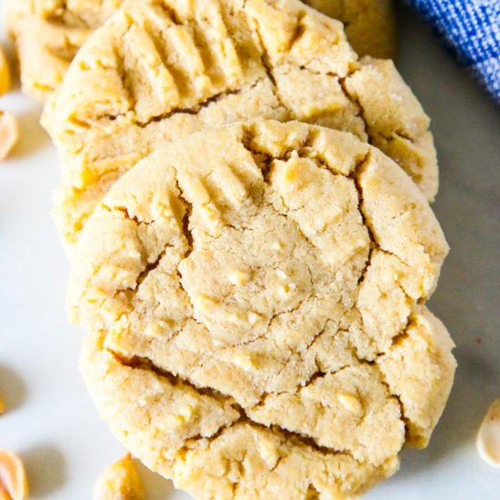 Small Batch Peanut Butter Cookies