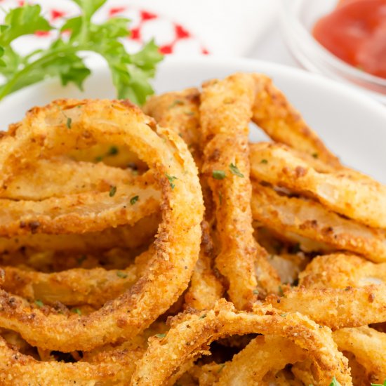 Air Fried Onion Rings