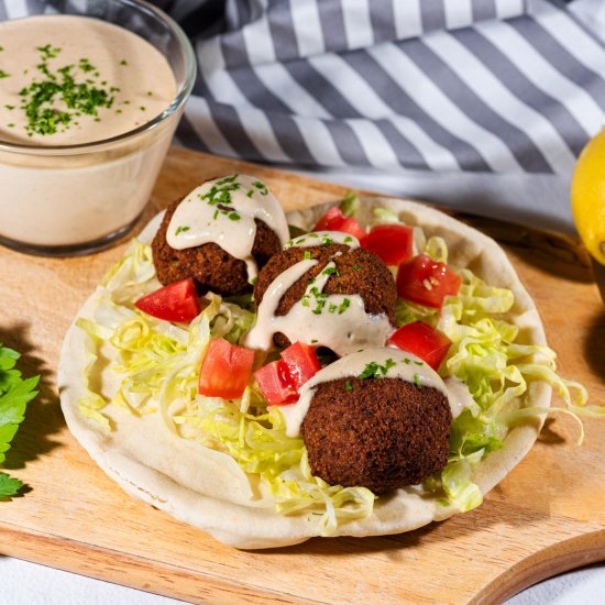 Easy Vegan Falafel