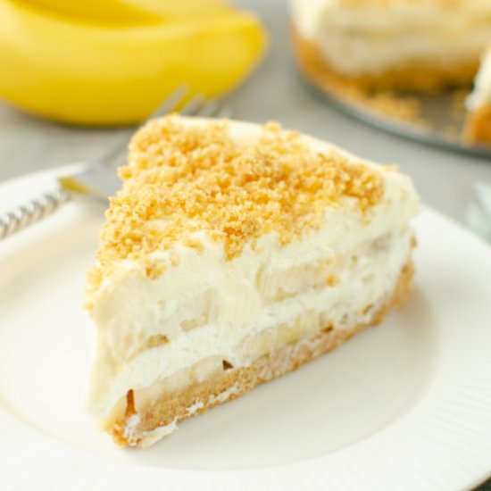 Banana Cream Cheesecake