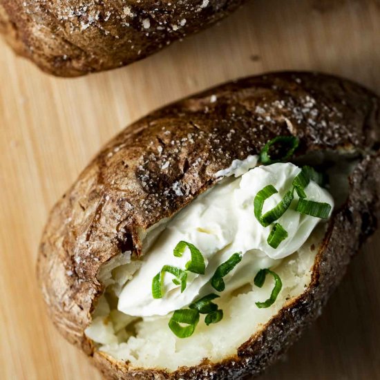 Air Fryer Baked Potatoes