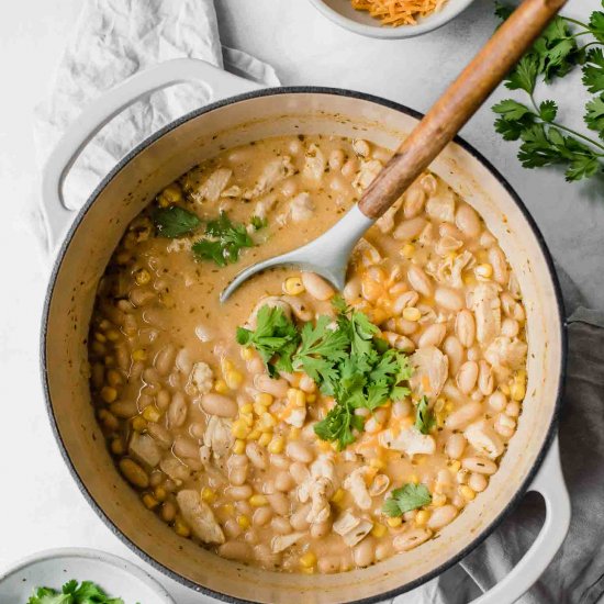 Creamy White Chicken Chili