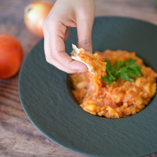 Zucchini Pulp Sauté