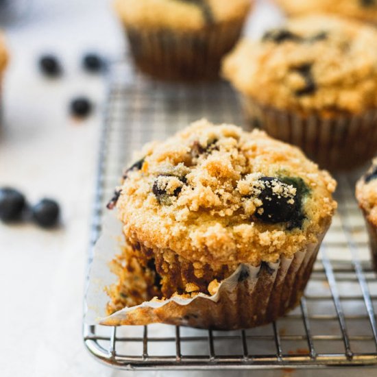 Orange Blueberry Muffins