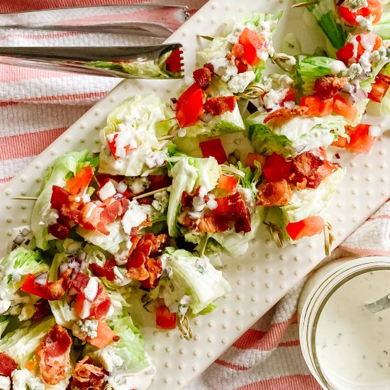 Wedge Salad Bites