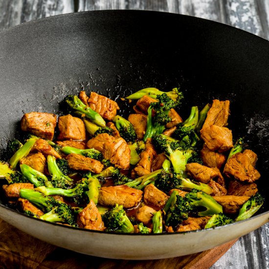 Pork and Broccoli Stir Fry