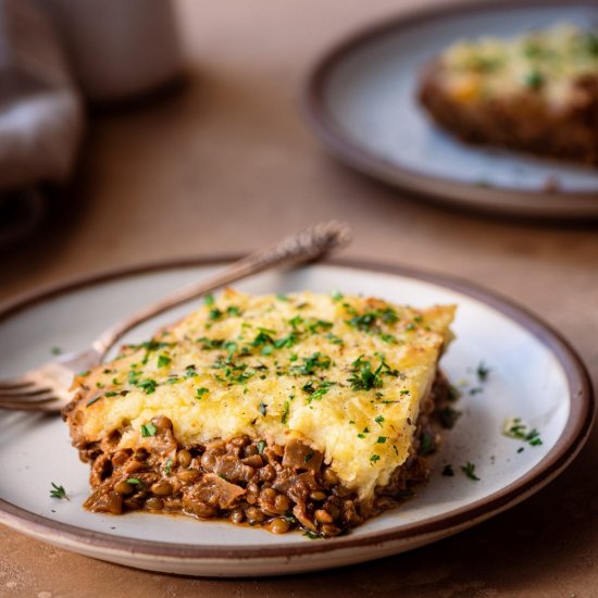 Vegan Lentil Shepherd’s Pie