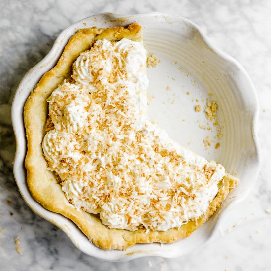 Southern Coconut Cream Pie