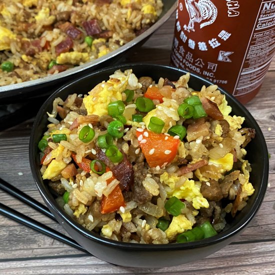 Gluten Free Breakfast Fried Rice