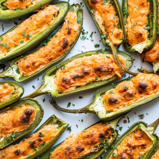 Baked Cream Cheese Jalapeno Poppers