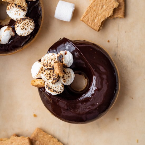 S’mores Mochi Donuts