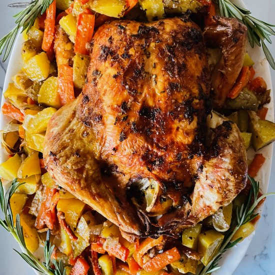 How to Make a  Roast Chicken Dinner