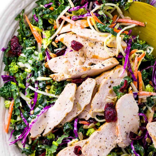 Broccoli Slaw with Chicken