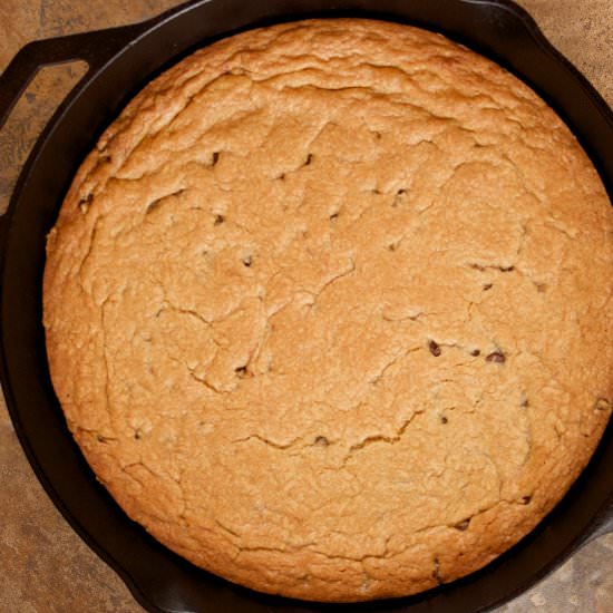 Cast Iron Skillet Cookie