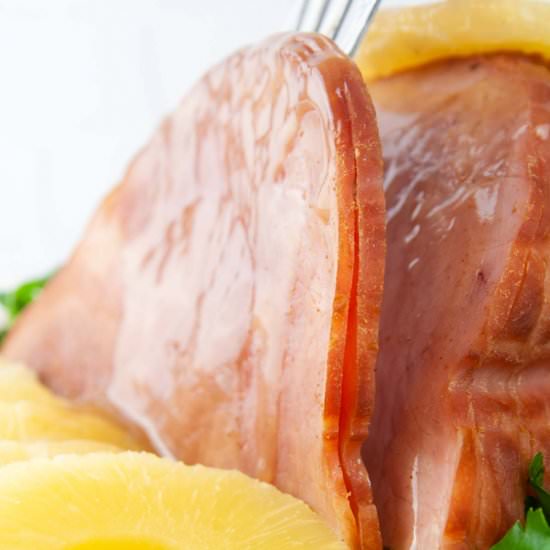 Instant Pot Ham with Honey Glaze