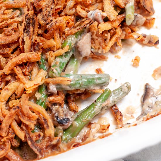 Green Bean Casserole With Bacon