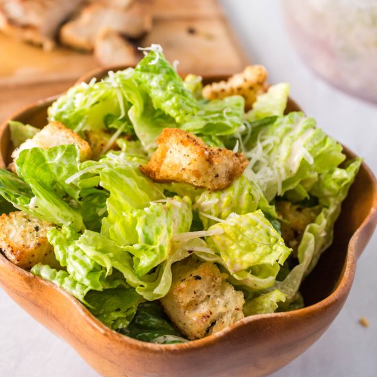 Homemade Caesar Salad