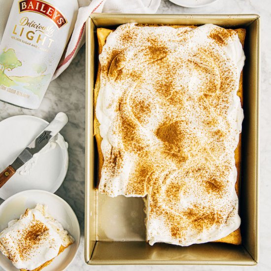 Baileys Tres Leches Cake