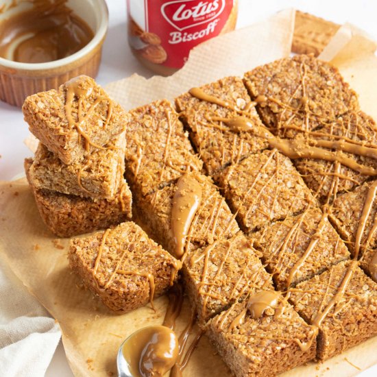 Biscoff Flapjacks