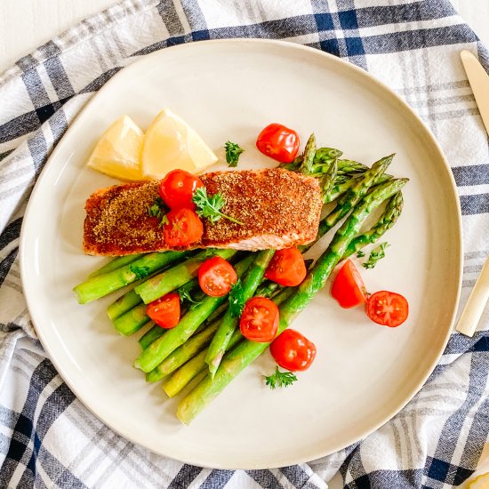 Indian Spiced Oven Baked Salmon