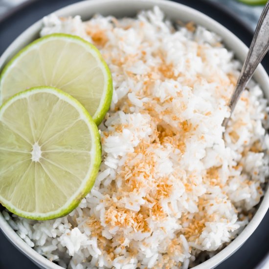 Coconut Lime Rice