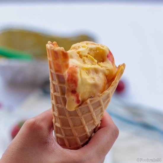 Mango Cheesecake Icecream