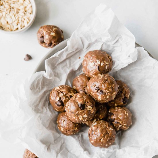 Chocolate & PB Protein Balls