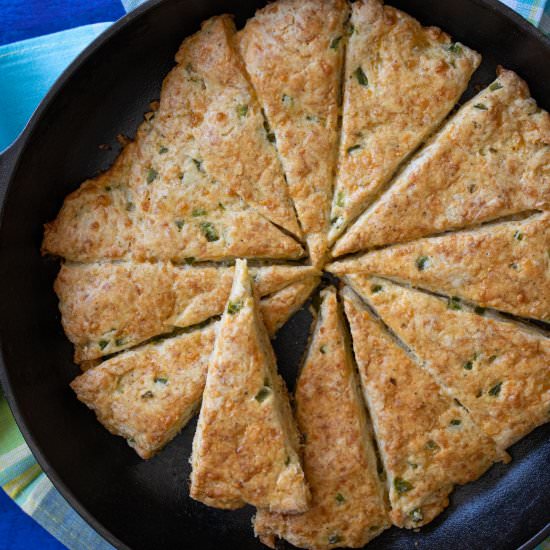 Cheddar and Jalapeno Scones