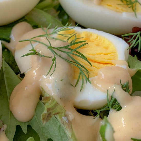 Eggs In Mustard Velouté