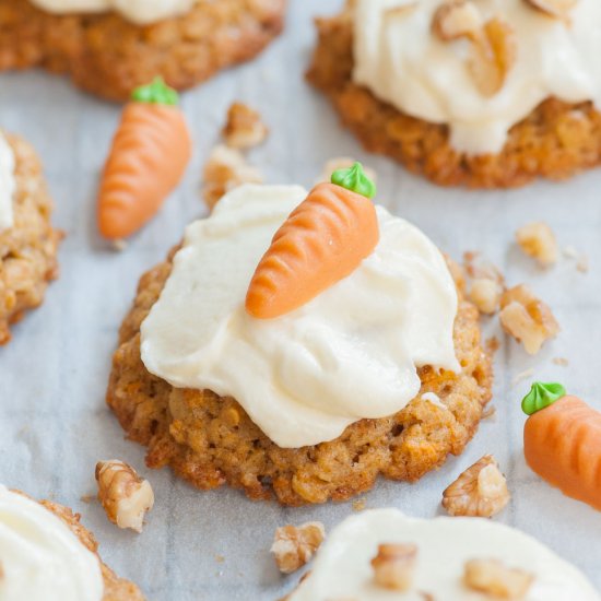 Carrot cake cookies