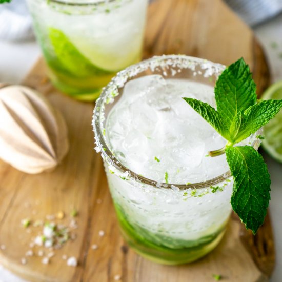 Easy Mint Mojitos