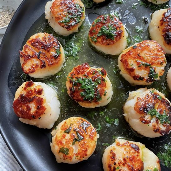 Best Ever Seared Scallops