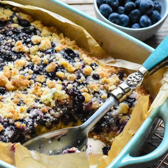 Blueberry Crumb Kuchen